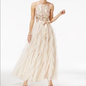 Teeze Me Corkscrew Long Prom Dress